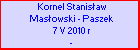 Kornel Stanisaw Masowski - Paszek