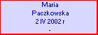 Maria Paczkowska