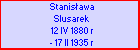Stanisawa Slusarek
