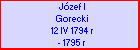 Jzef I Gorecki
