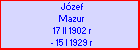 Jzef Mazur