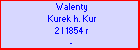 Walenty Kurek h. Kur