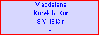 Magdalena Kurek h. Kur