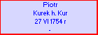 Piotr Kurek h. Kur