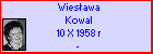 Wiesawa Kowal