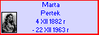 Marta Pertek
