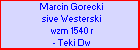 Marcin Gorecki sive Westerski