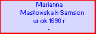 Marianna Masowska h Samson