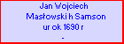 Jan Wojciech Masowski h Samson
