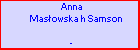 Anna Masowska h Samson