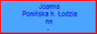 Joanna Poniska h. odzia