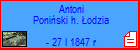 Antoni Poniski h. odzia