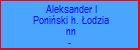 Aleksander I Poniski h. odzia