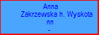 Anna Zakrzewska h. Wyskota