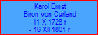 Karol Ernst Biron von Curland
