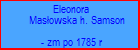Eleonora Masowska h. Samson